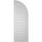 Ekena Millwork Quarter Round Top Left Surface Mount PVC Gable Vent w/ 3-1/2"W x 1"P Standard Frame, 14"W x 40"H GVPQL14X4001SF - alternate 5